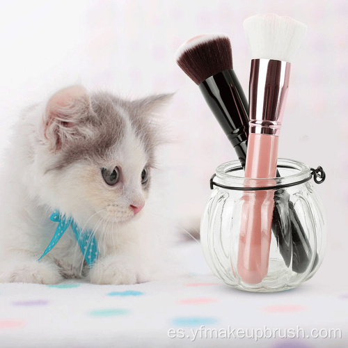 Soft Powder Face Blush Brush Herramienta de maquillaje multifuncional